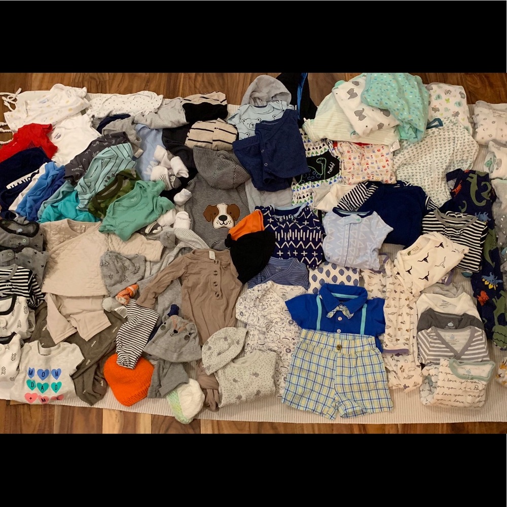 CLOSEOUT: BABY BOY/GENDER NEUTRAL 0-6M LOT